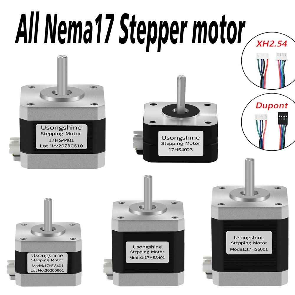 Nema 17 Stepper - Usongshine Alle Nema17 Schrittmotoren 17HS4401 42Motor