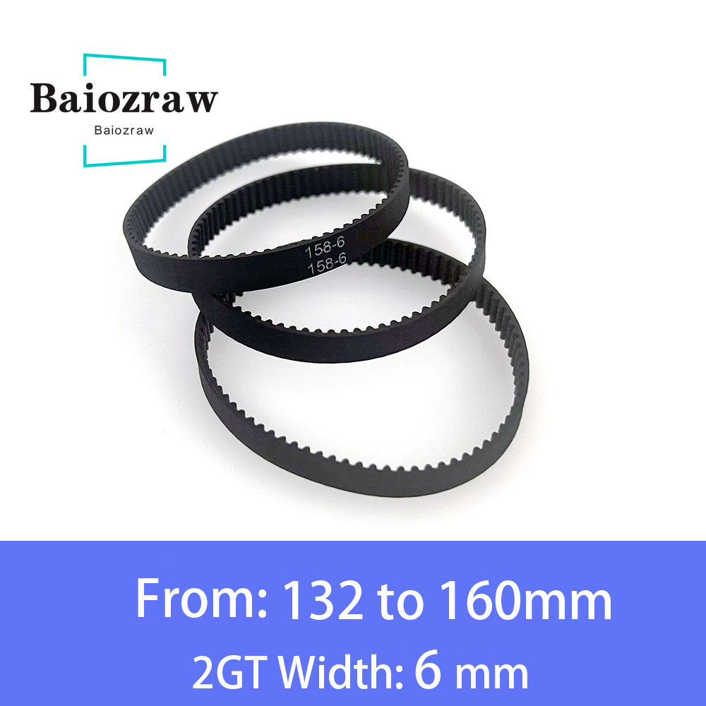 Gt2 Pulley - 3D-Druckerteile GT2 6 mm Gummi-Zahnriemen mit