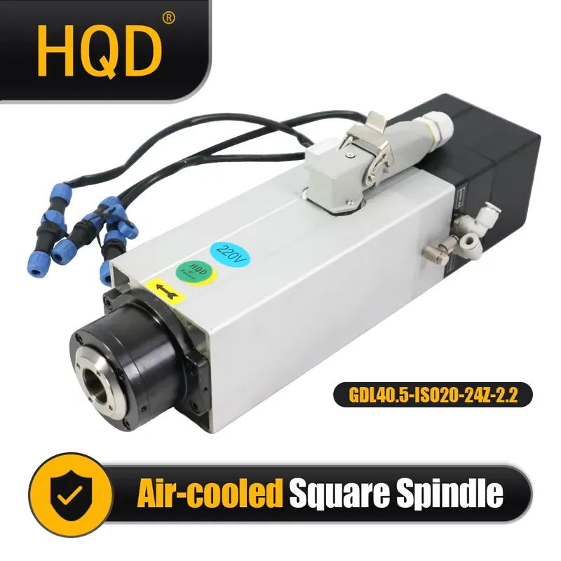Spindle Motor - Polen Versandfertiger HQD GDL40.5-ISO20-24Z-2.2 220V 24000RPM