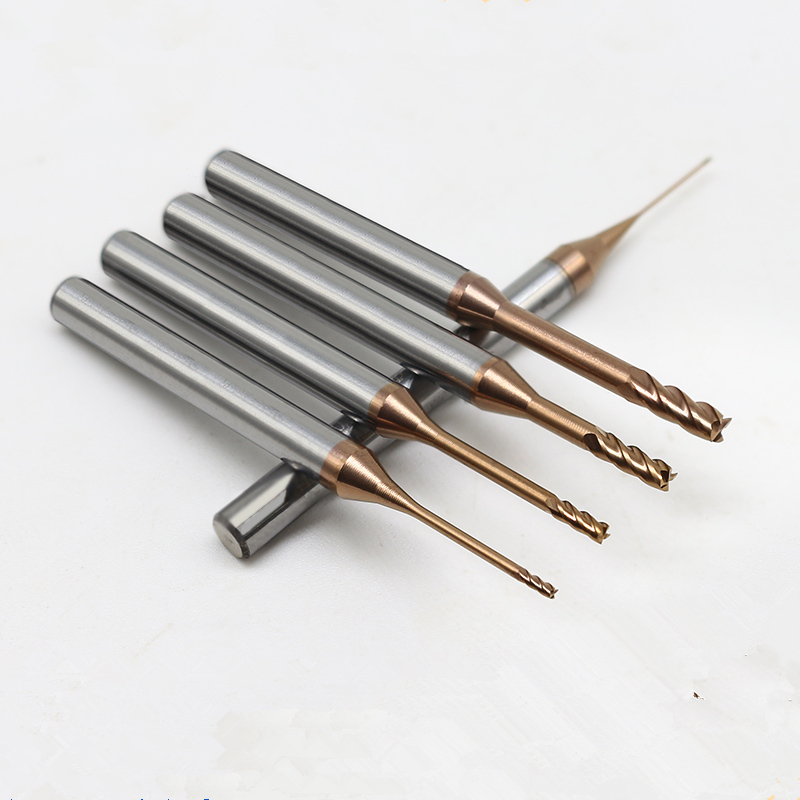 End Mill Set - 0,6 MM 0,7 MM 1 MM