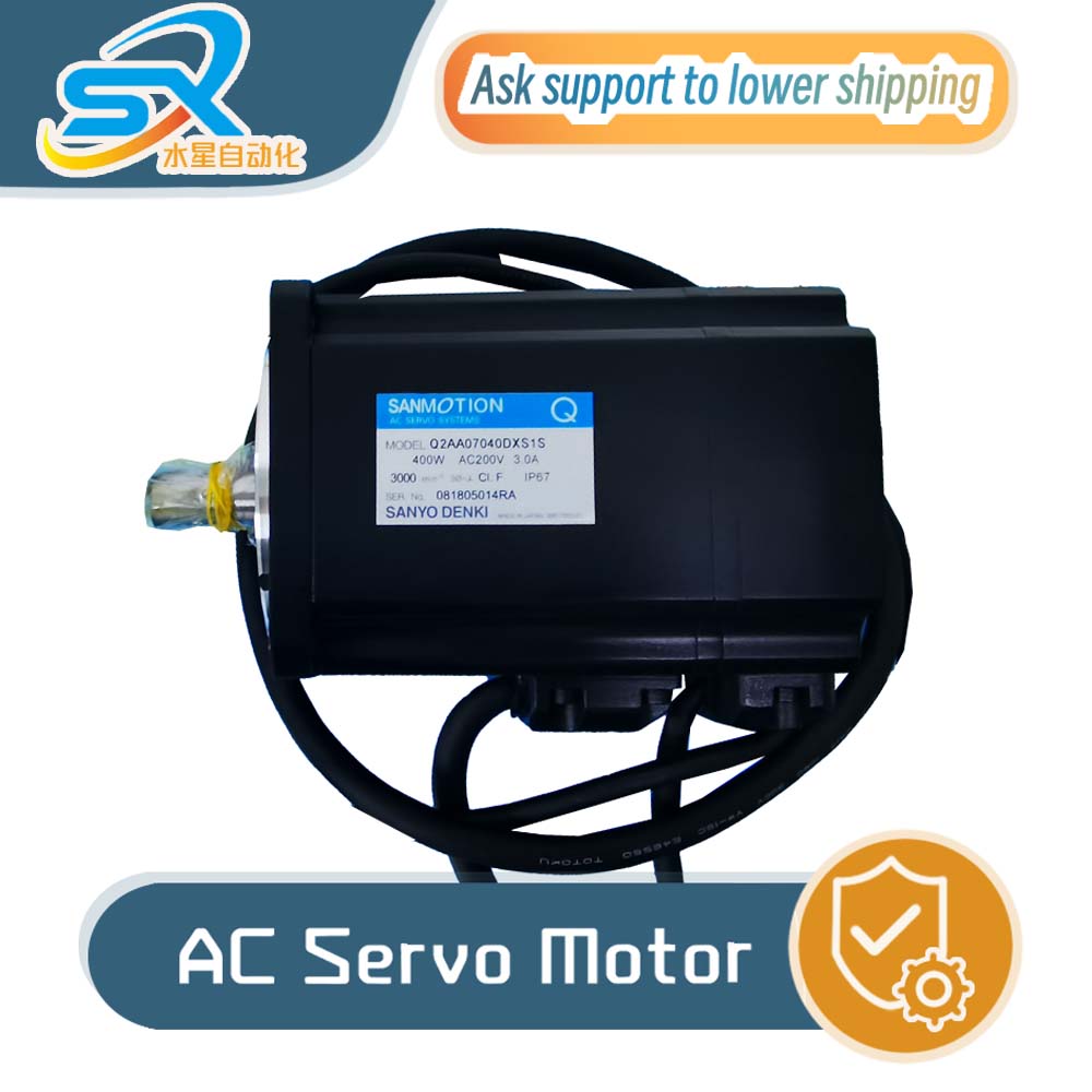 Servo Motor - 100 % TEST OK SANYO AC-Servomotor