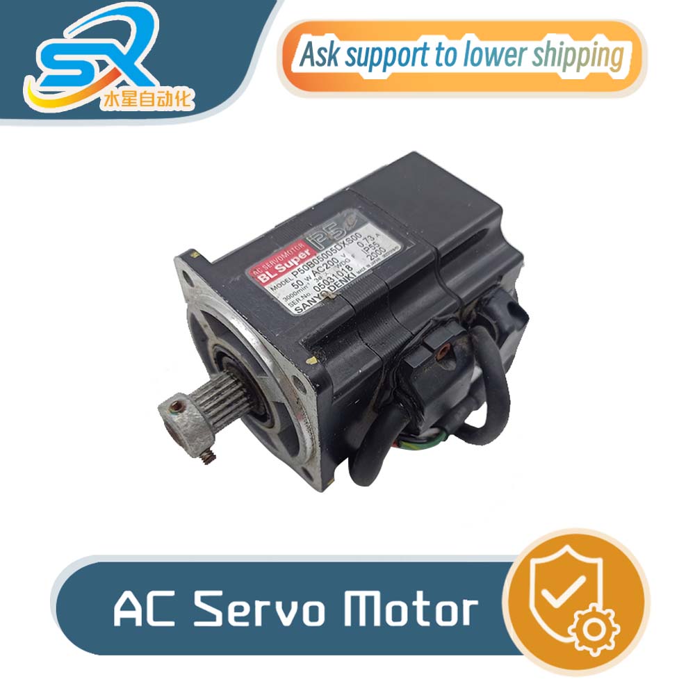 Servo Motor - 100 % TEST OK Sanyo AC-Servomotor