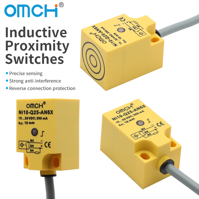 Limit Switch - OMCH Näherungsschalter Ni5-Q18 Ni10-Q25 Ni15-Q30-AP6X/AN6X 5mm