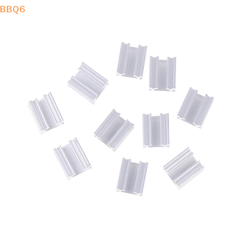 Aluminium Extrusion - 10/20 Stück TO-92 Aluminium-Kühlkörper für Verstärker-Trioden