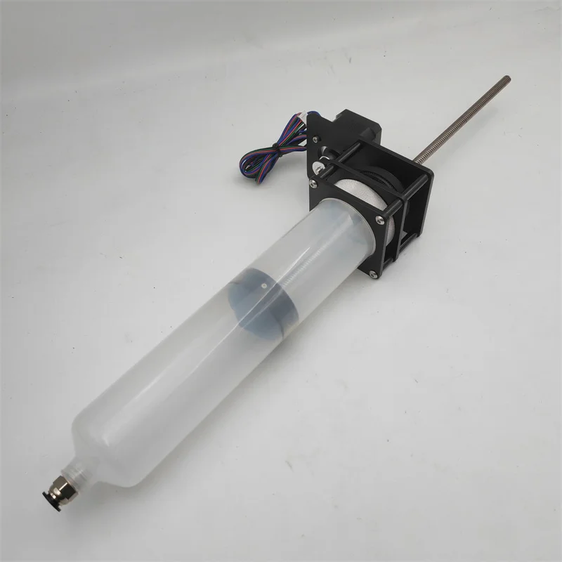 Nema 17 Stepper - Funssor NEMA17 Schrittmotorgetriebener Keramik-Tonpaste-Extruder, Pastenbeladene Spritzenpumpe,