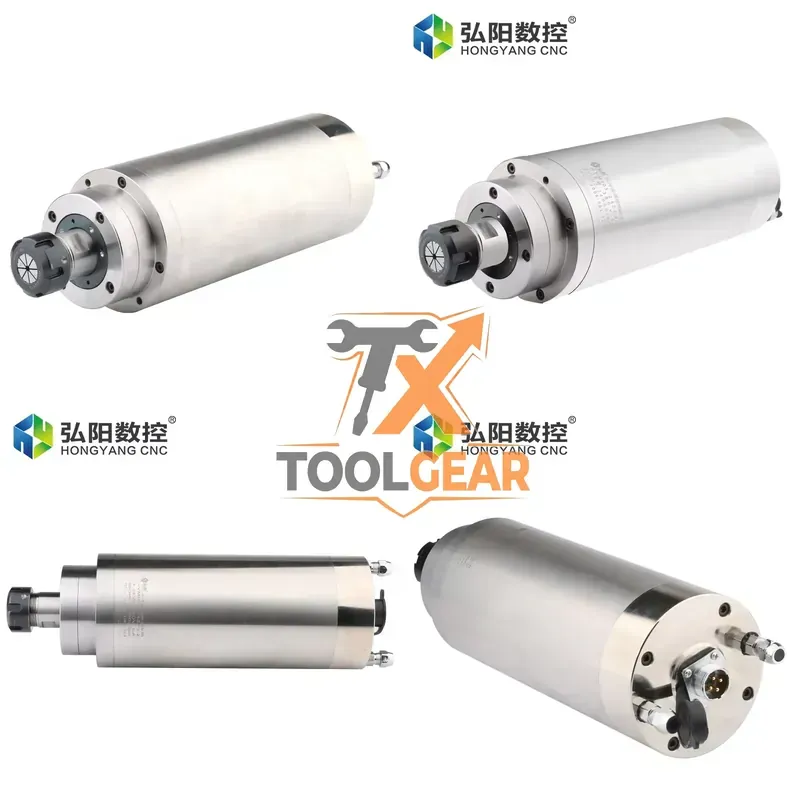 Spindle Motor - 2026 China*Fabrik* HYCNC 3,2kW Spindelmotor Wassergekühlt