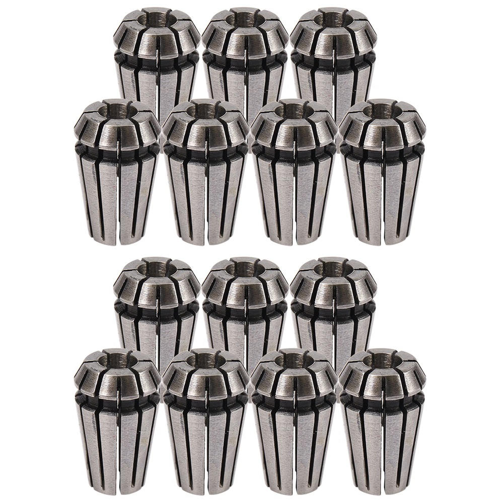 Cnc Bits - ABVT-14 Stück 1-7 mm ER11 Spannzangen-Werkzeughalter,