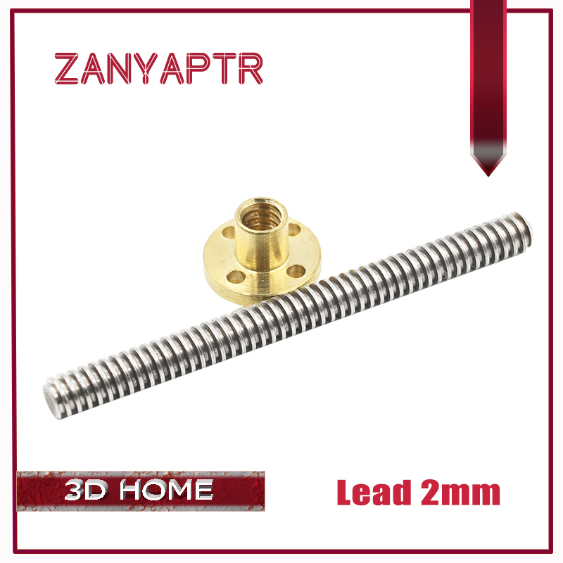 Lead Screw 8Mm - 3D Drucker & CNC Blei 2mm