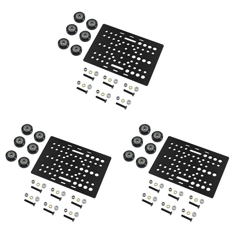 V Slot Wheel - 【WEIHNACHTEN】3X V-Slot-Gantry-Plattensatz 20–80 mm mit V-Slot