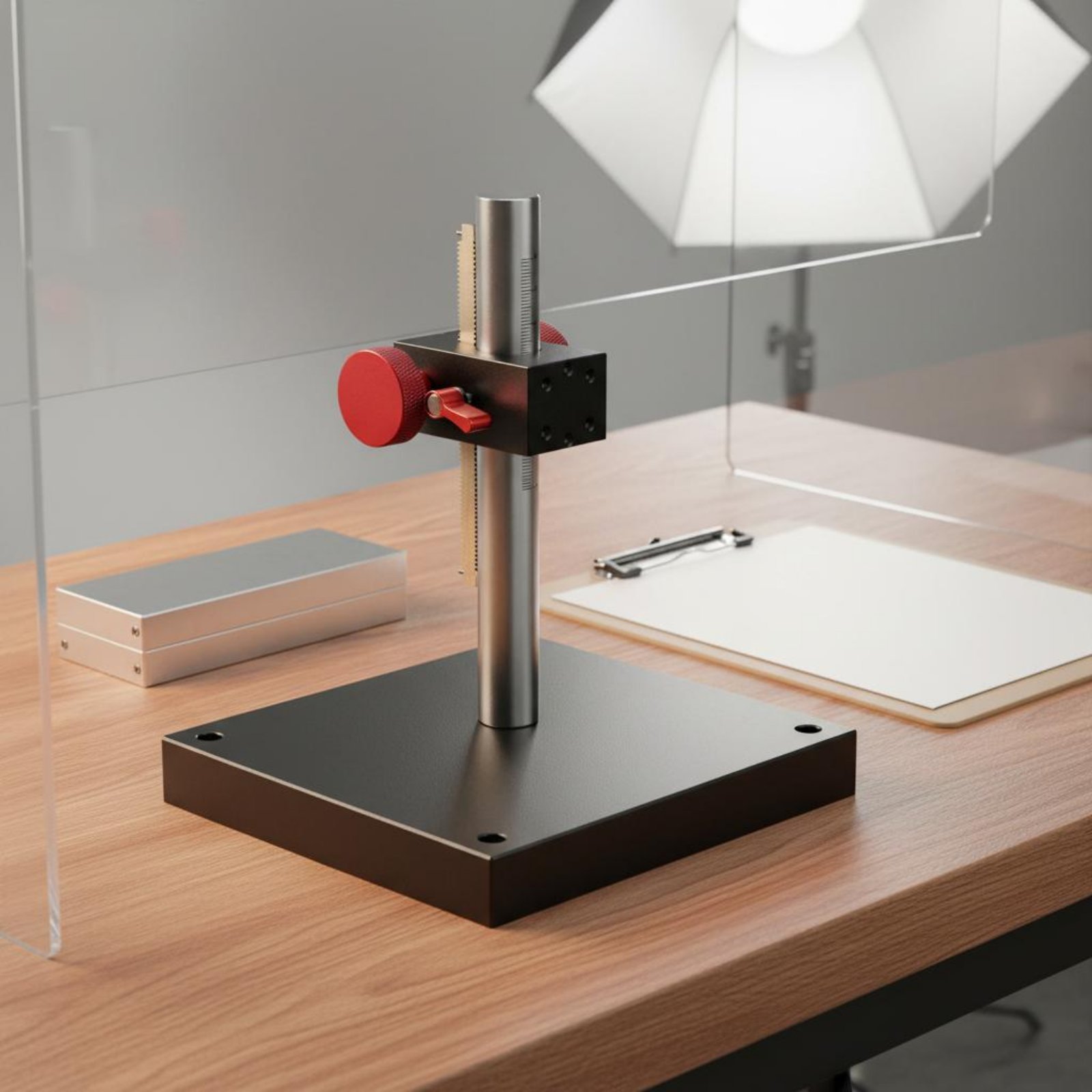 Linear Rail - Z-Achsen-Vertikalhubtisch mit Zahnstangenführung, stabile Unterstützung, manueller