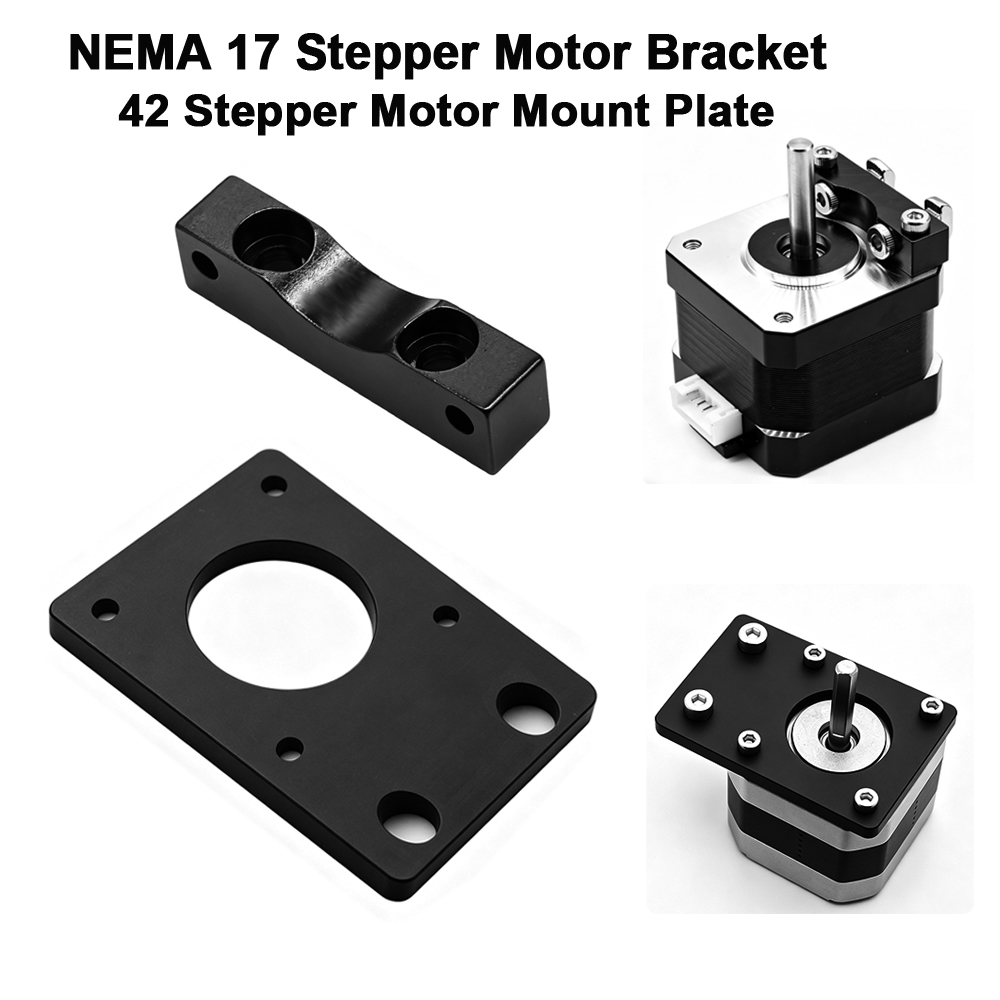 Nema 17 Stepper - NEMA 17 Schrittmotor-Halterung, 42 Schrittmotor-Montageplatte für