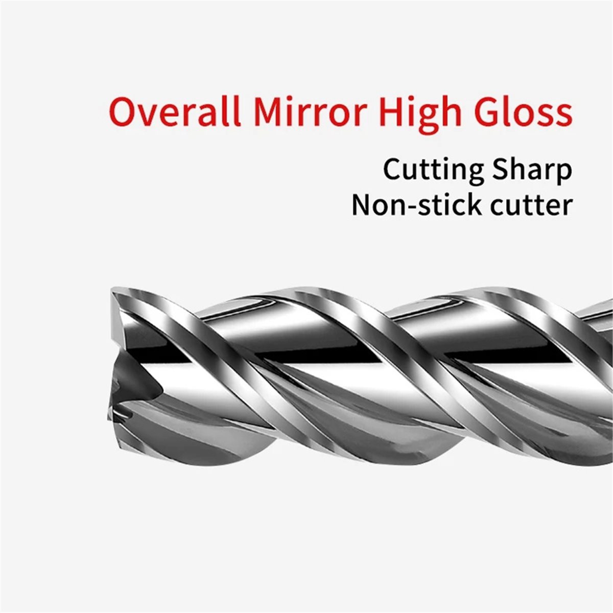 Carbide End Mill - 【MUST-HAVE LIST】 1,0 mm 3-schneidiger Hartmetall-Schaftfräser