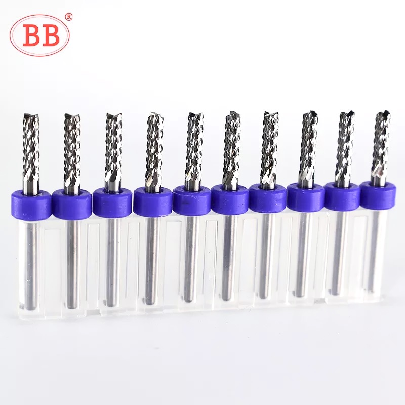 End Mill Set - BB Hartmetall Mais Schaftfräser Wolfram Zähne