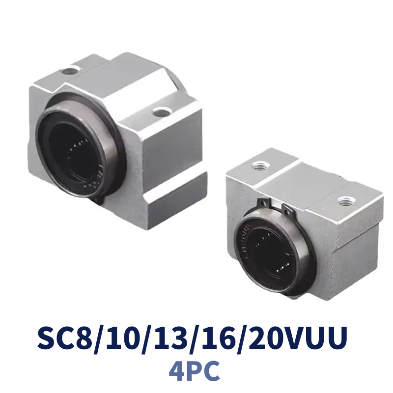 Linear Rod 8Mm - 4 stücke SC8VUU SC10VUU SC12VUU SC16VUU