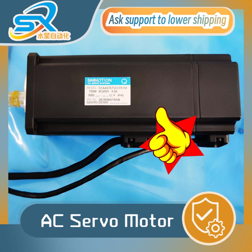 Servo Motor - Q1AA07075DCPR1M AC-Servomotor für Robotik Ein Jahr/drei