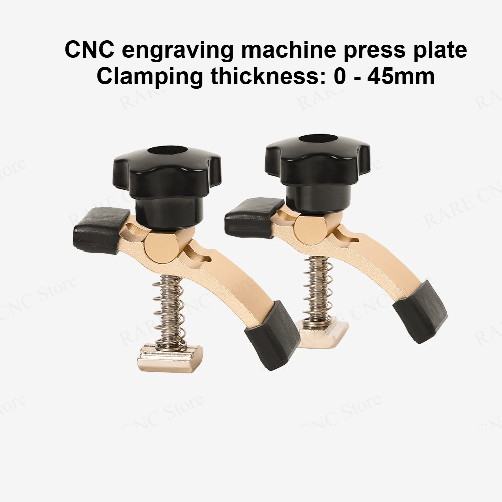 3018 Aluminium Cnc - 2 Stück Aluminiumlegierung T-Nuten-Fixiervorrichtung T-Nuten-Klemmplatte CNC-Fräser-Pressplatte