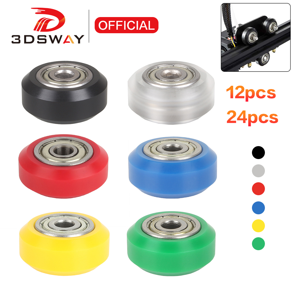 3dsway 12/24 stücke Pom Riemen – V Slot Wheel Bewertung und Preis