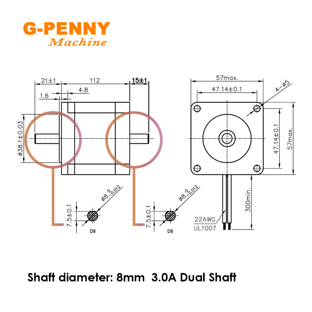 Nema23 57x112mm 3nm Schrittmot – Nema23 Stepper Bewertung und Preis