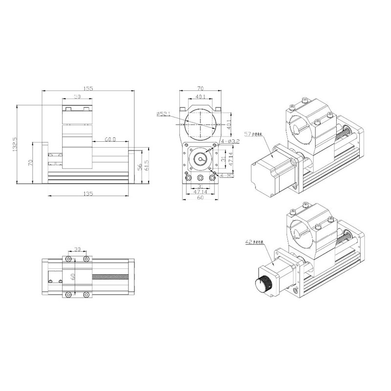CNC 3018 Z-Achsen-Modul mit 52 – 3018 Aluminium Cnc Bewertung und Preis