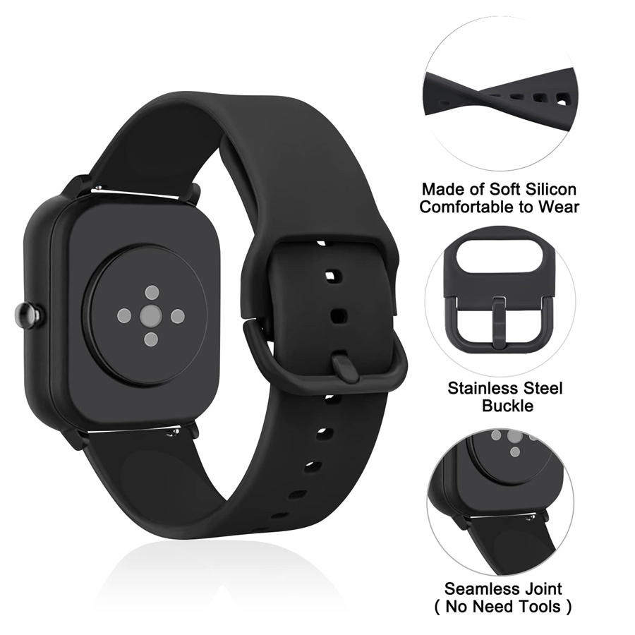 Silikon-Uhrenarmband für Amazf – Gt2 Pulley Bewertung und Preis