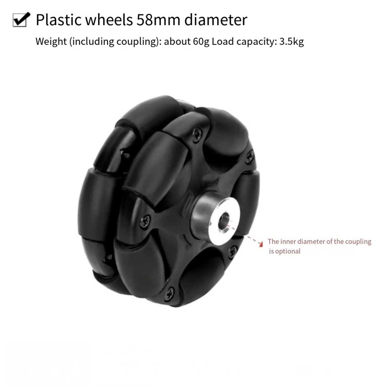 Metall-Omni-Rad Intelligentes  – Coupling 8Mm Bewertung und Preis
