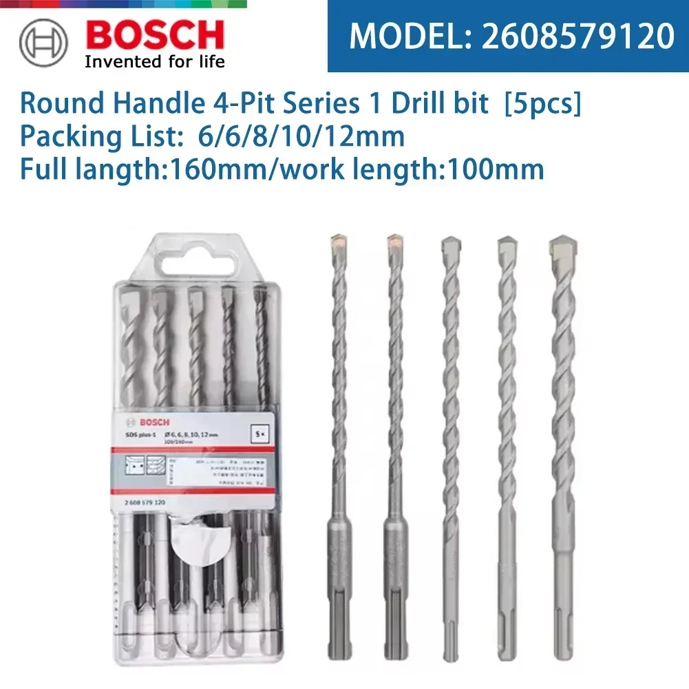 Bosch SDS-plus-1 5-teiliges Ma – Carbide End Mill Bewertung und Preis