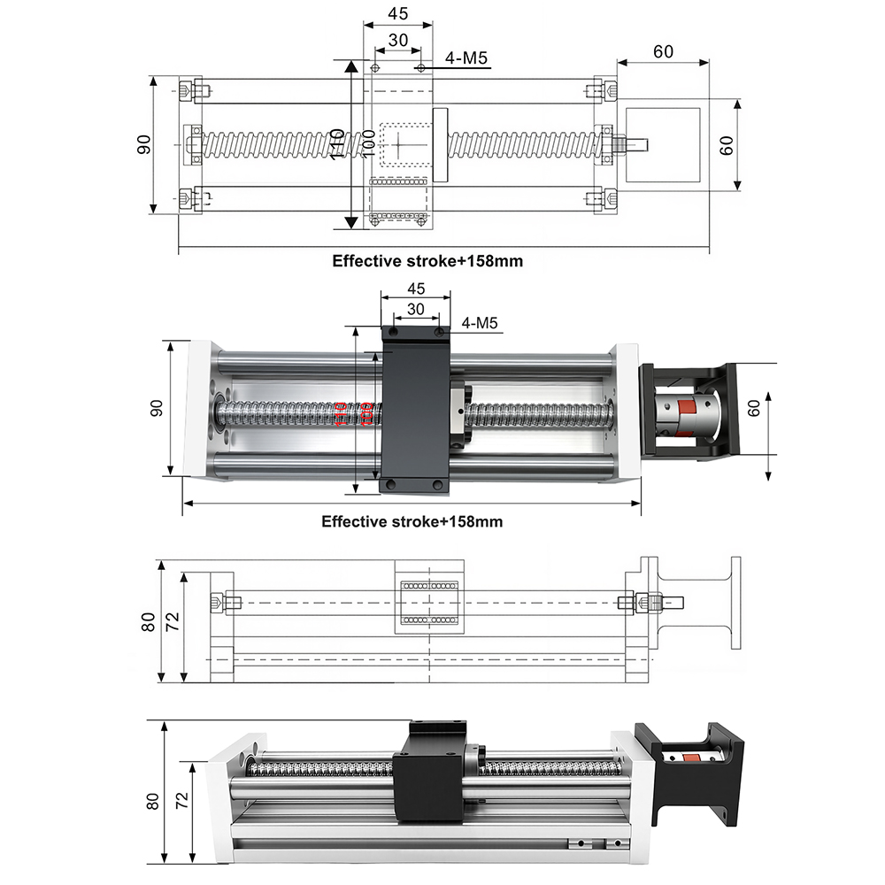 Lineare Führungsschiene Optisc – Linear Rail Bewertung und Preis