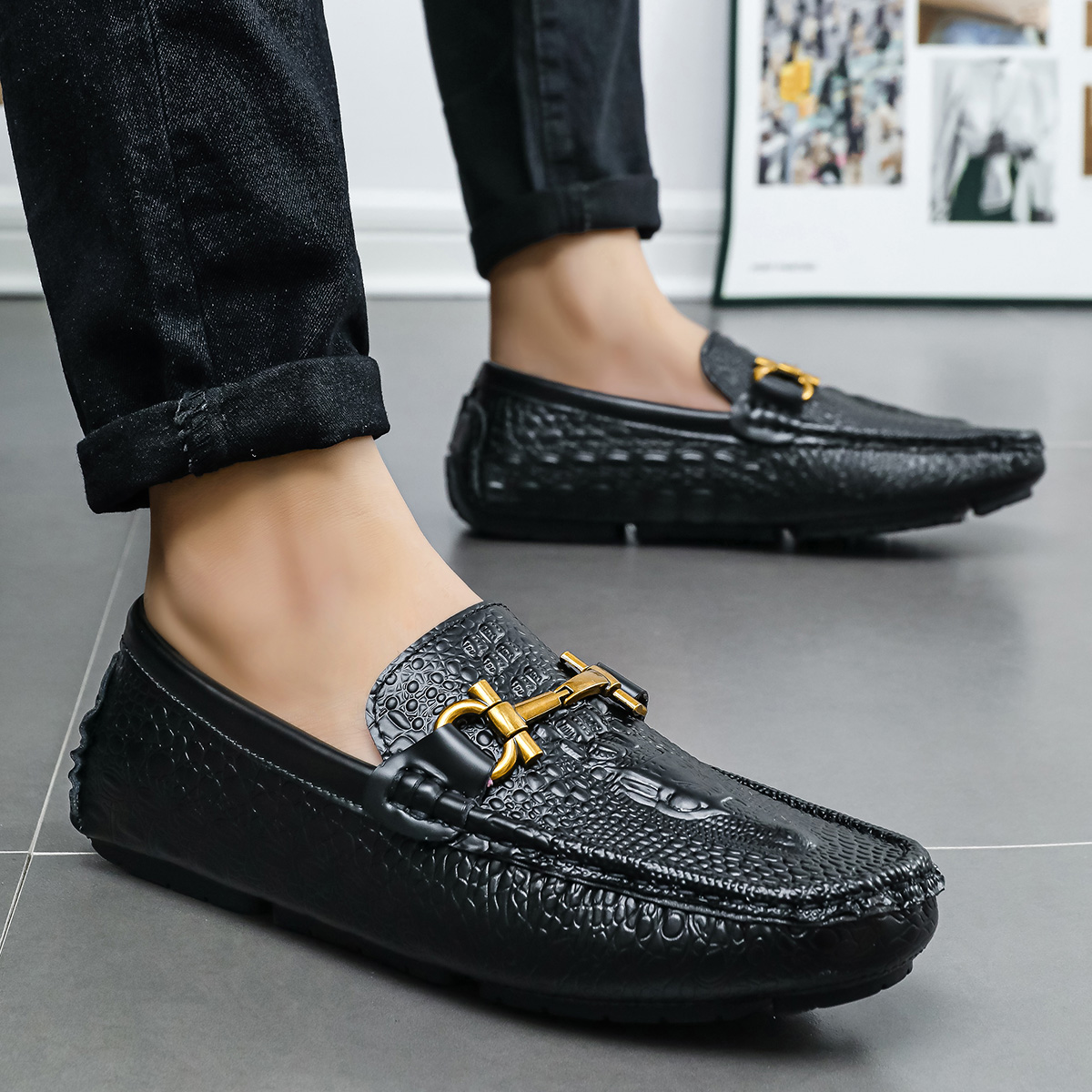 Fahrerschuhe für Herren, braun – Cnc Bits Bewertung und Preis