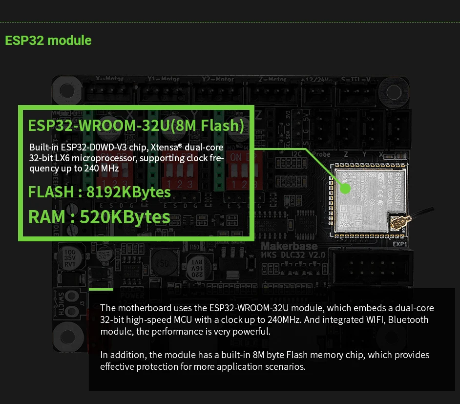 Makerbase MKS DLC32 V2.1 32Bit – Lm8Uu Bearing Bewertung und Preis