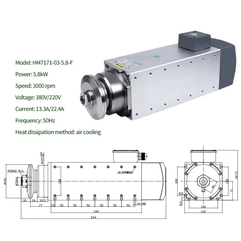 Hochgeschwindigkeitsspindel fü – Spindle Motor Bewertung und Preis