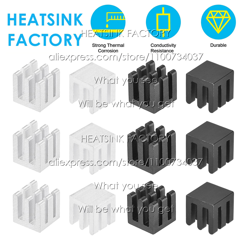 10x10x10mm Aluminium Kühlkörpe – Aluminium Extrusion Bewertung und Preis
