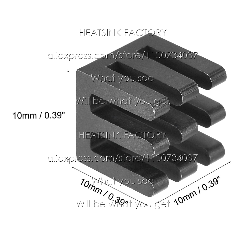 10x10x10mm Aluminium Kühlkörpe – Aluminium Extrusion Bewertung und Preis