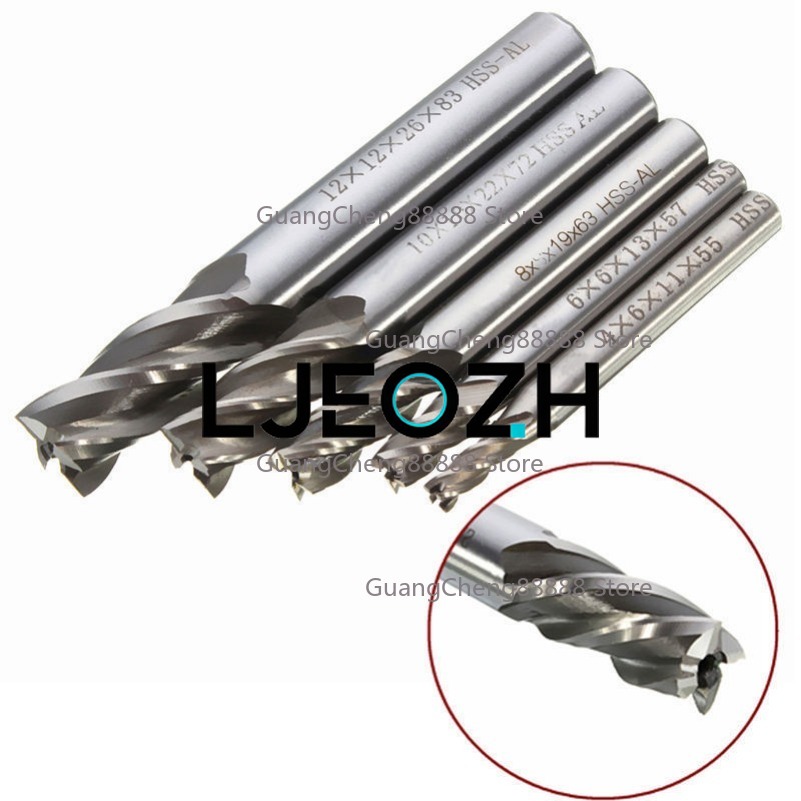 4-Klingen-Southwest-Weißstahl- – End Mill Set Bewertung und Preis