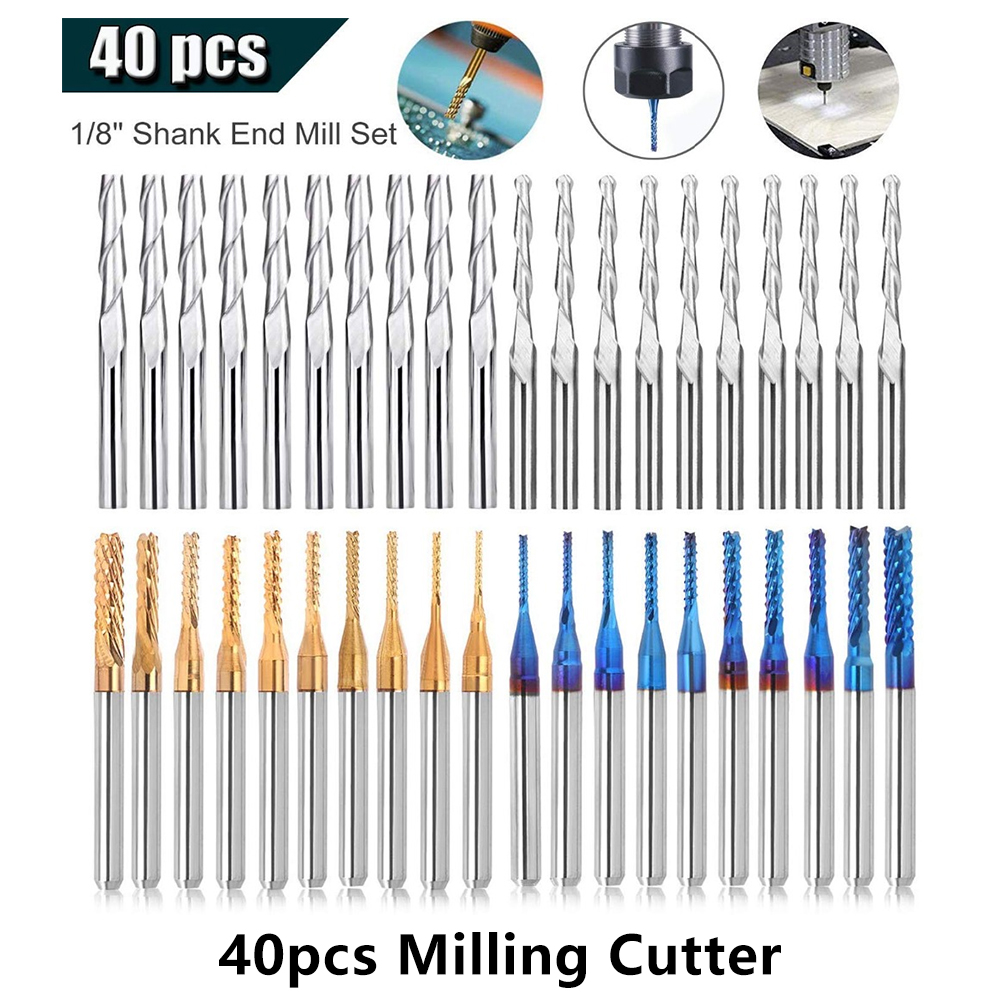 Twotrees Schaftfräser Gravur B – End Mill Set Bewertung und Preis