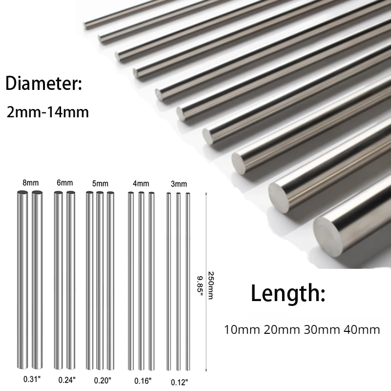 10/25 Stück Edelstahl Massiv R – Linear Rod 8Mm Bewertung und Preis