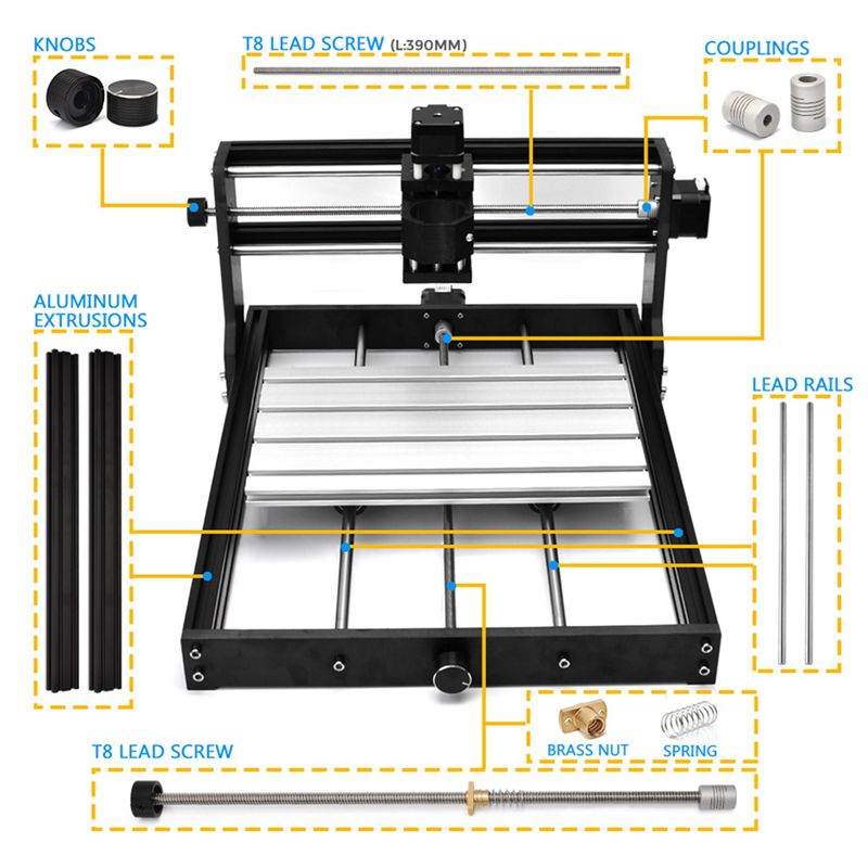 DT15 4x CNC 3018 Pro Upgrade-K – 3018 Cnc Bewertung und Preis