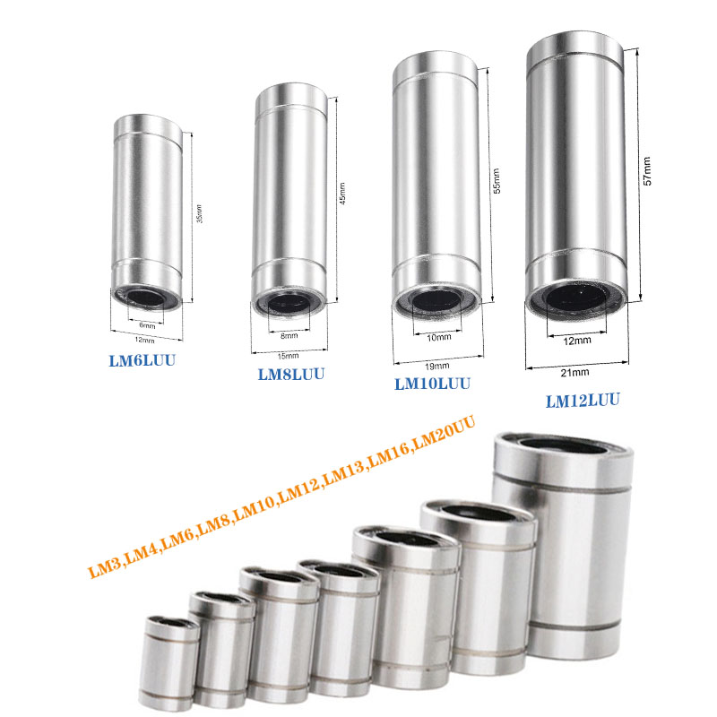 2 teile/los Linear Lager LM6LU – Lm8Uu Bearing Bewertung und Preis