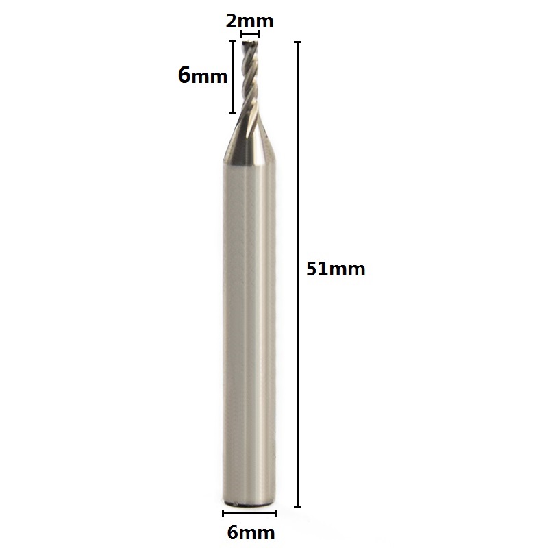 1 Stück Durchmesser Frez 2 mm  – End Mill Set Bewertung und Preis