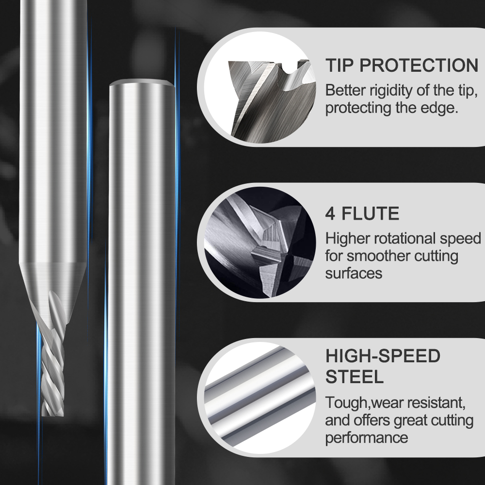 1 Stück Durchmesser Frez 2 mm  – End Mill Set Bewertung und Preis