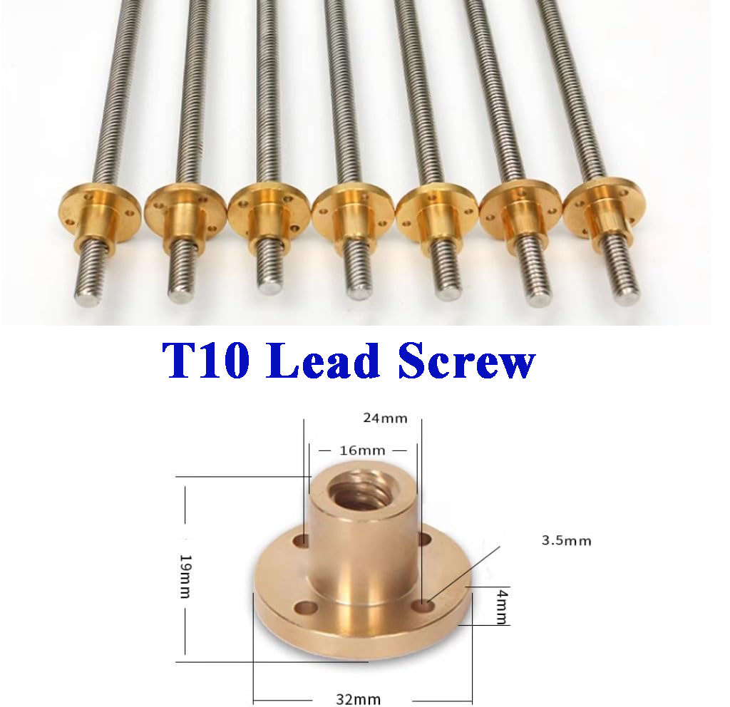 T10 Gewindespindel aus 304 Ede – Lead Screw 8Mm Bewertung und Preis