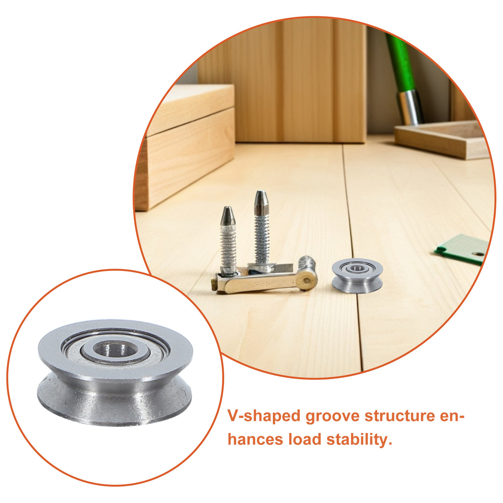 20 Stück V-Nut-Rollenlager aus – Linear Rail Bewertung und Preis