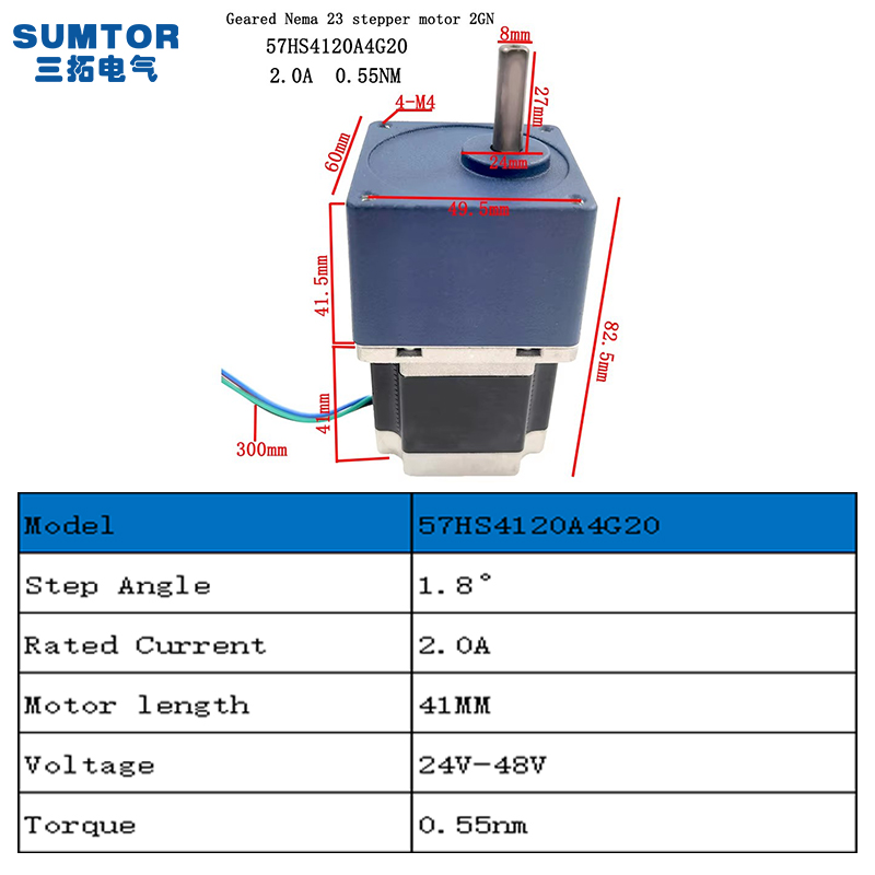 Nema 23 Schrittmotor mit Getri – Nema23 Stepper Bewertung und Preis