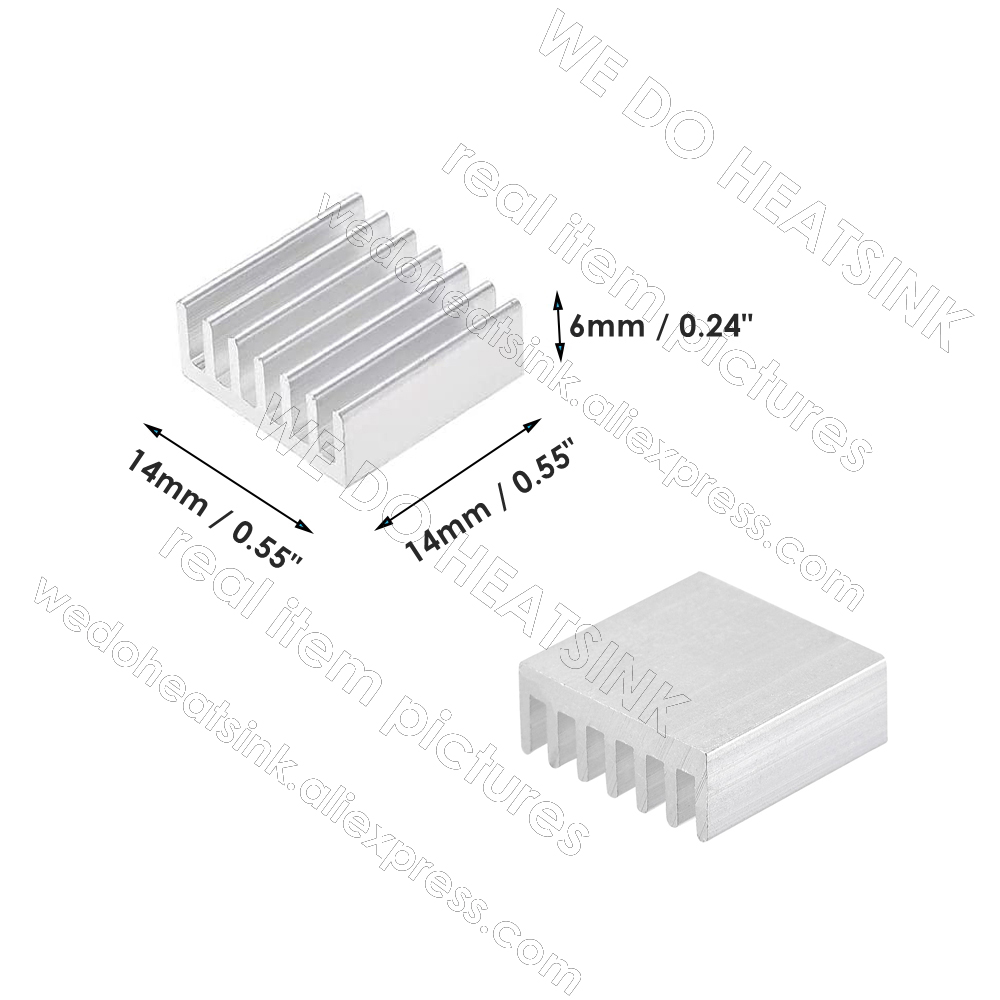WIR TUN KÜHLKÖRPER 100 stücke  – Aluminium Extrusion Bewertung und Preis