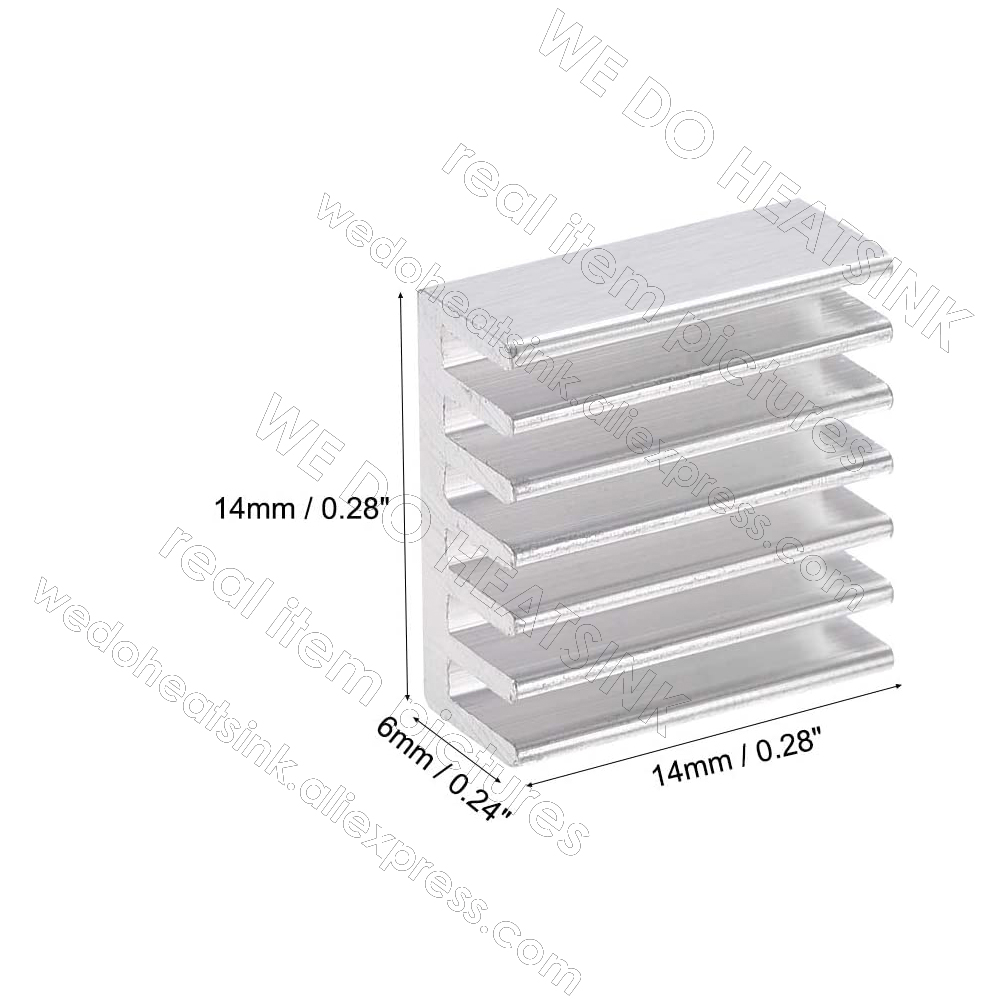 WIR TUN KÜHLKÖRPER 100 stücke  – Aluminium Extrusion Bewertung und Preis