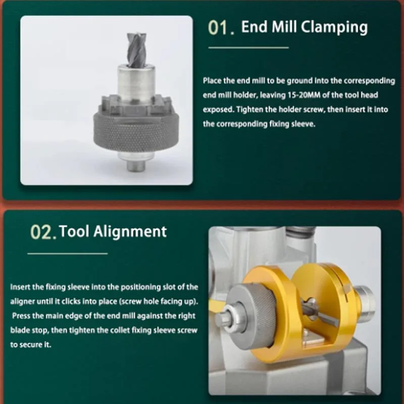 Tragbare Φ3-Φ25 Schaftfräser-S – End Mill Bewertung und Preis