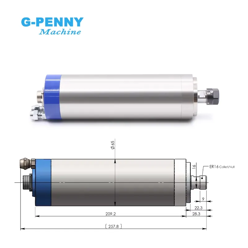 Anpassbare G-PENNY 110V/220V 1 – Spindle Motor Bewertung und Preis