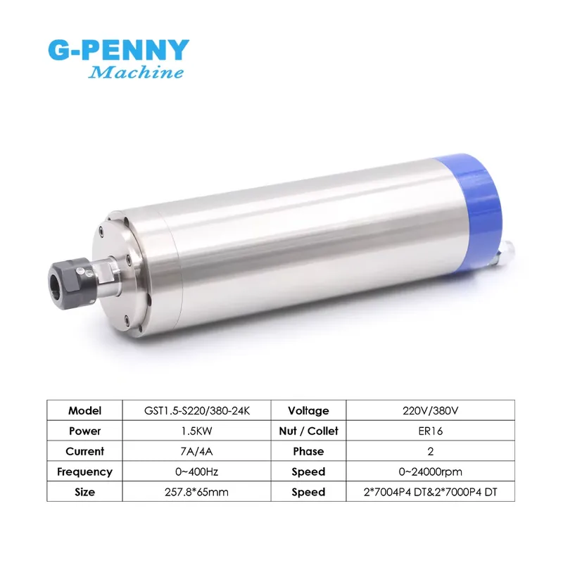 Anpassbare G-PENNY 110V/220V 1 – Spindle Motor Bewertung und Preis