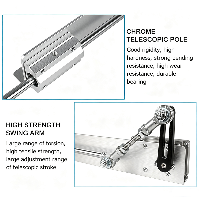 60mm-200mm Hubverstellbarer DC – Linear Rail Bewertung und Preis