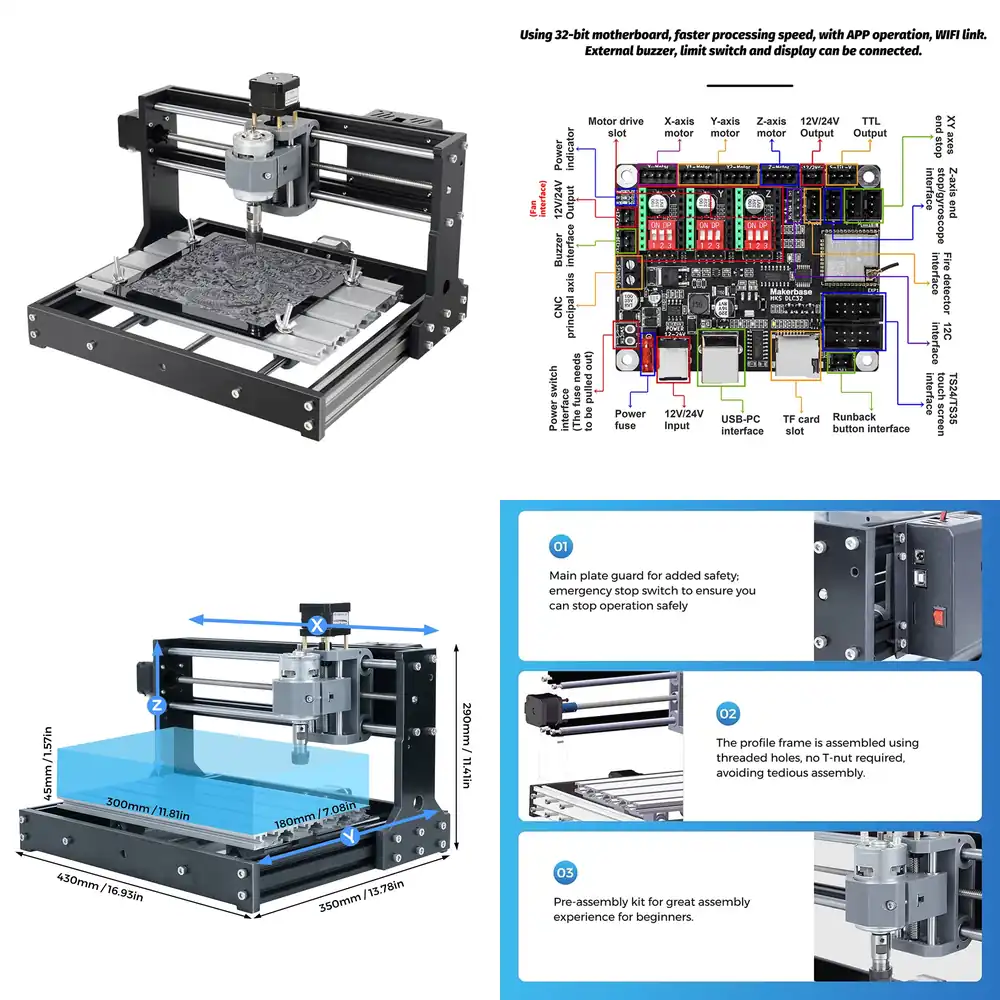 Kleine CNC-Fräsmaschine 3018 f – 3018 Aluminium Cnc Bewertung und Preis