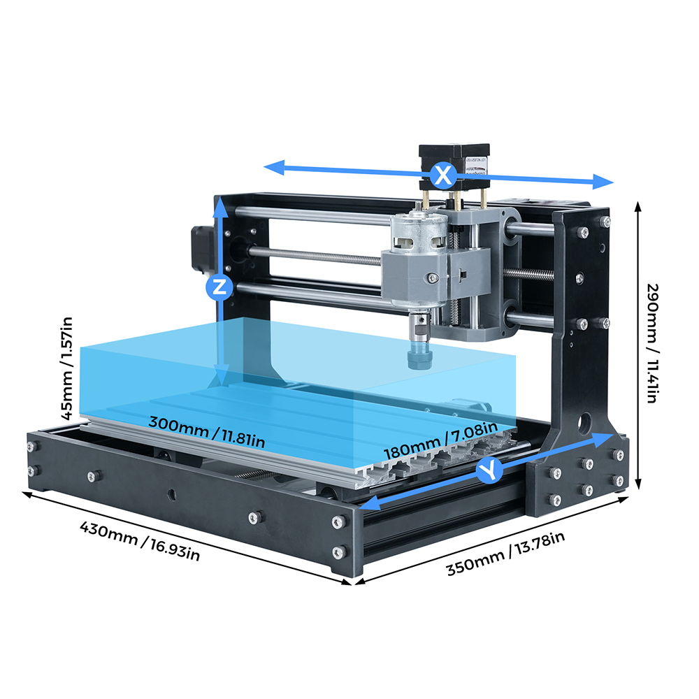 Kleine CNC-Fräsmaschine 3018 f – 3018 Aluminium Cnc Bewertung und Preis